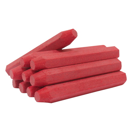 ceruzka značkovač, červená, sada 12 ks, 13 x 100 mm - BAZAR -